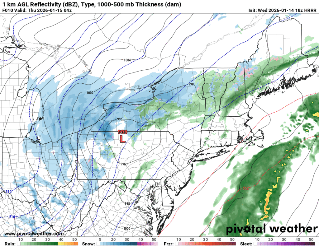 Impactful Winter Weather Is Expected Across the Central Appalachian Region Through Thursday